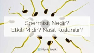 Spermisit nedir? Spermisitler etkili midir? Spermisit nasıl kullanılır?